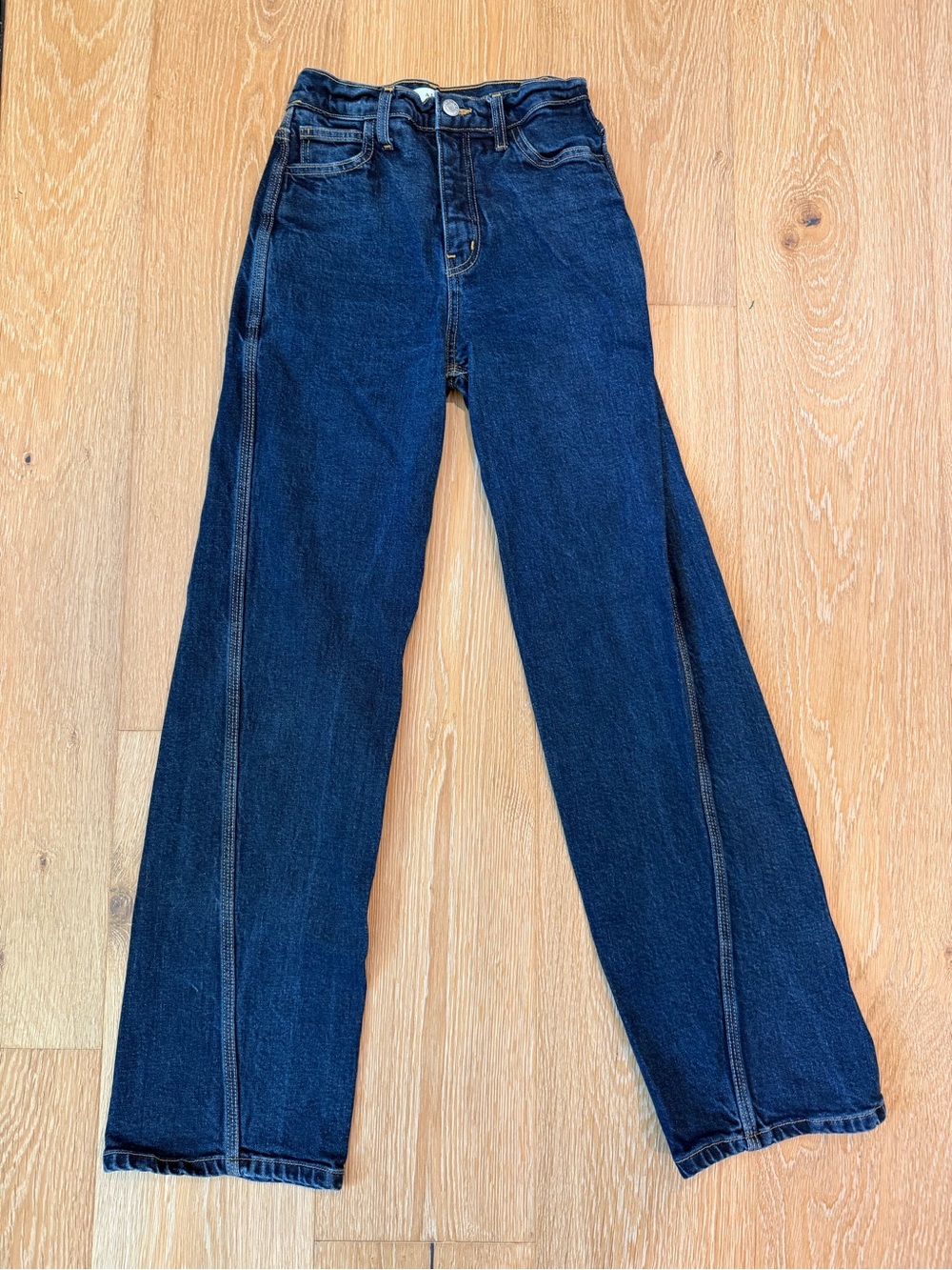 A.L.C •Pieced Straight Leg Jeans